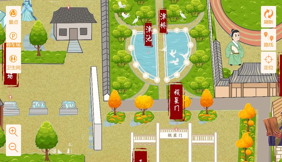 隆林手绘地图景区语音讲解导览系统：智慧景区建设的基石