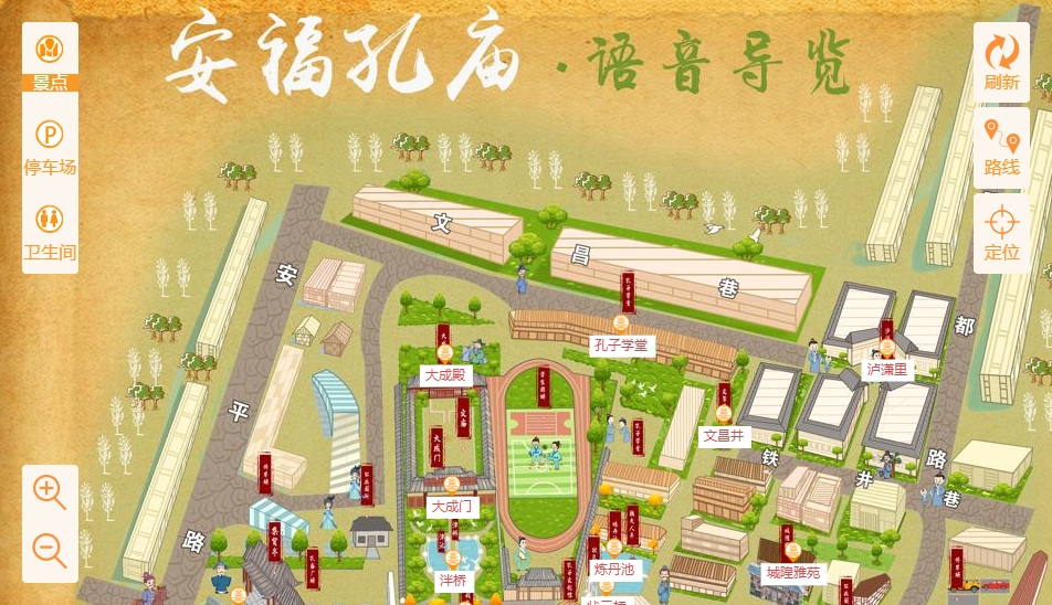 隆林手绘地图：智慧景区智能化服务的延伸